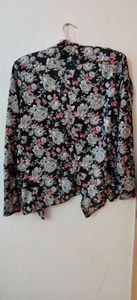 Floral shrug