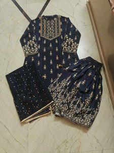 Sharara With Dupatta N Shirt