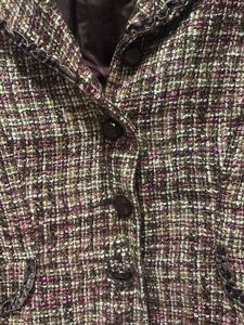 Tweed Cropped Jacket - Chic Style