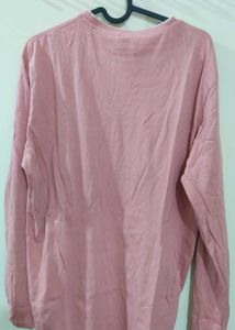 Pink Long Sleeve T-Shirt