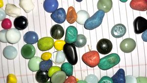 Assorted Decorative Mix Glass Stones
