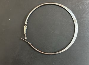 Silver Hoop Earrings
