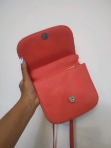 Coral Peachy Sling Bag