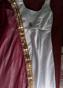 Anarkali Kurta With Heavy Dupptta All Size