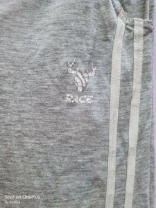 Woman Striped Grey Tracksuit