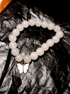 Butterfly Charm Beaded Bracelet🦋🎀