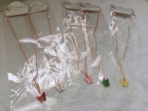 Aesthetic Butterfly Necklace 🌷 Pack Of 5