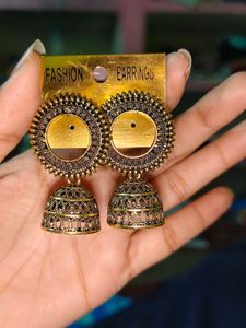 Bohemian Jhumka Earrings