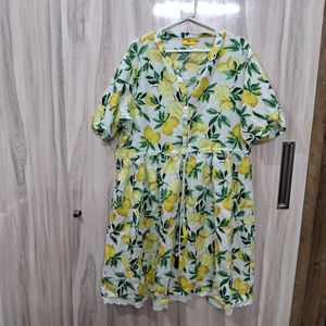 Yellow Midi Dress