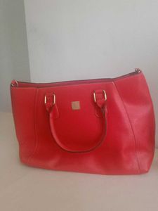 Stylish Red Tote Bag