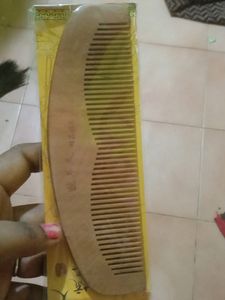 Wooden Comb For Scalp Blood Circulation