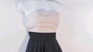 Chic Black Skater Dress