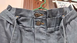 Mom Fit Denim Trouser🖤