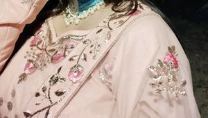 Beautiful🧿 Peach 🍑 Net Lehanga- PRICE DROP