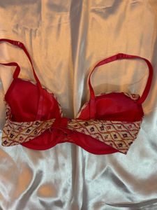Patterned Bra