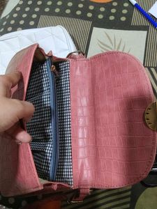 Women Faded Purse Sling Bag In Coins
