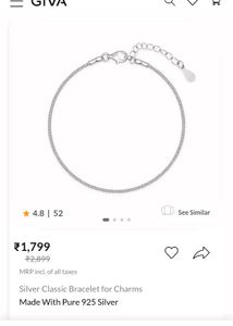 Elegant Silver Snake Chain Bracelet