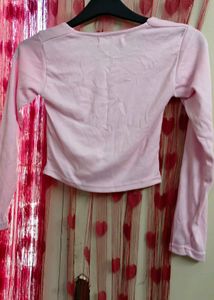 Baby Pink Comfy Zara Top🩷