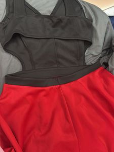 Black &amp; Red Party Dress