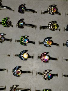 Vintage Rhinestone Rings At @ 150