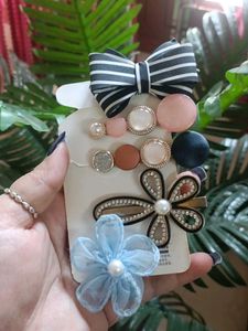 Cute Hair Clip Set - New