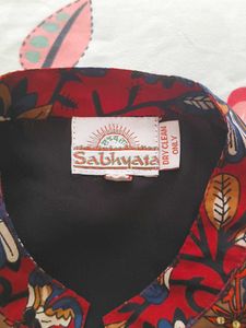 Floral Print Kurta