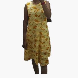 Floral Sleeveless Sunset Dress