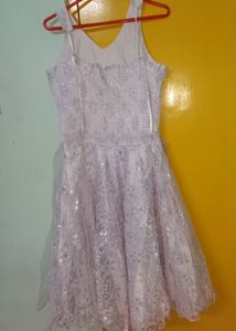 Party Wear Beautiful Pure White Gown