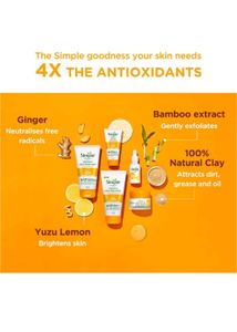 Simple Vitamin C Glow Clay Scrub