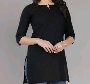 Stylish Black Kurta