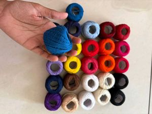 Colorful Yarn Bundle