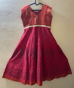 MBE Stunning Red Colour Kurta