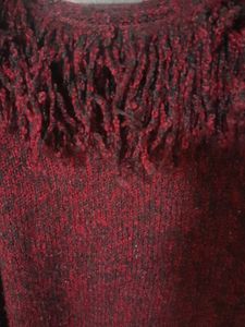 Sweater With Thread Pattern