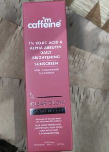 mCaffeine Daily Sunscreen