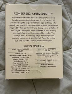 FINAL PRICE: Inde Wild Champi Hair Oil