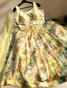 🆕🆕Multicolour Ready To Wear Lehenga Choli