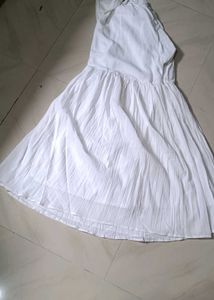 White Embroidered Dress