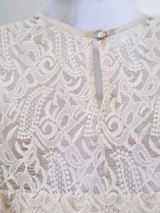 Lace Overlay Gown