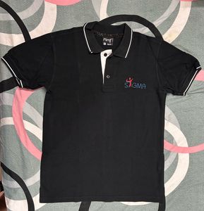 Black Polo SIGMA T-Shirt