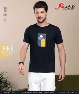 Tshirt Pure Cotton Round Neck.