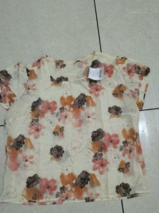 women Floral Print Top