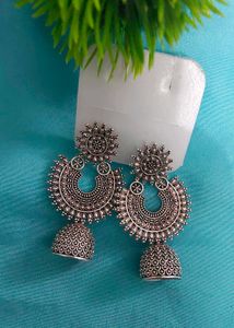 Boho Silver Dangle Earrings 2 Pair Of Earring