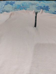 Pale Pink Long Sleeve Top