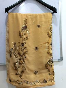 Embroidered Saree