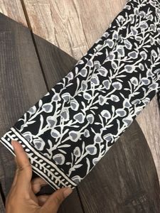 Black White Kurti