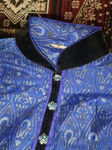 Party Wear Kurta Pajama Stones Buttons