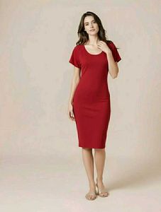 Zara Trafaluc Red Mini Dress