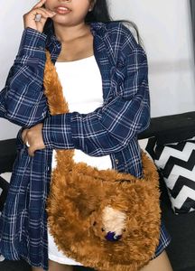 Furry Shoulder Bag 🐻