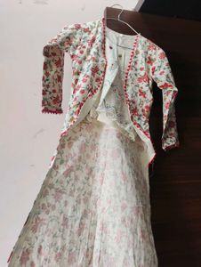Off White Sharara Set