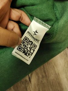 Green unisex sweatshirt 1